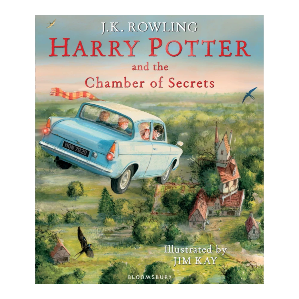 Harry Potter and the Chamber of Secrets, Illustrated Edition (Hardback) for Kids 7+, English Language