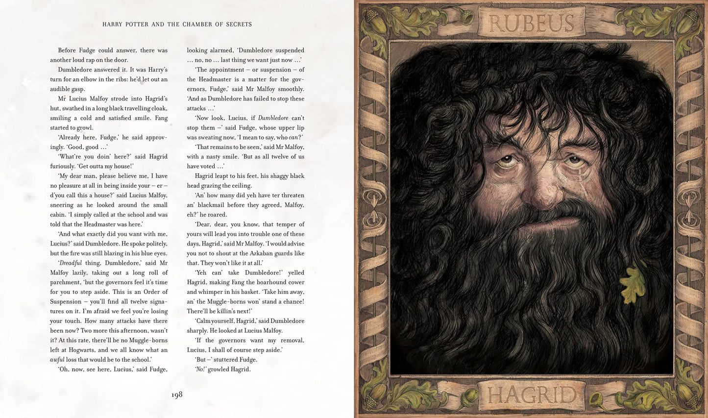 Harry Potter and the Chamber of Secrets, Illustrated Edition (Hardback) for Kids 7+, English Language