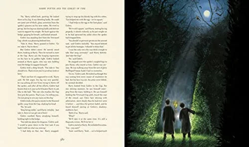 Harry Potter and the Goblet of Fire, Illustrated Edition (Hardback) for Kids 8+, English Language