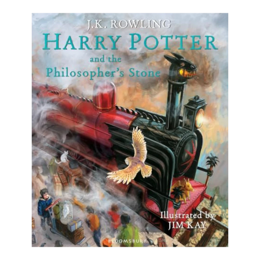 Harry Potter and the Philosopher’s Stone, Illustrated Edition (Hardback) for Kids 6+, English Language