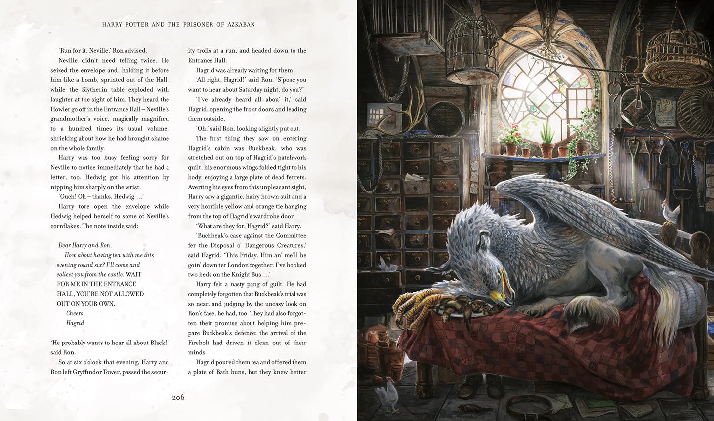 Harry Potter and the Prisoner of Azkaban, Illustrated Edition (Hardback) for Kids 8+, English Language
