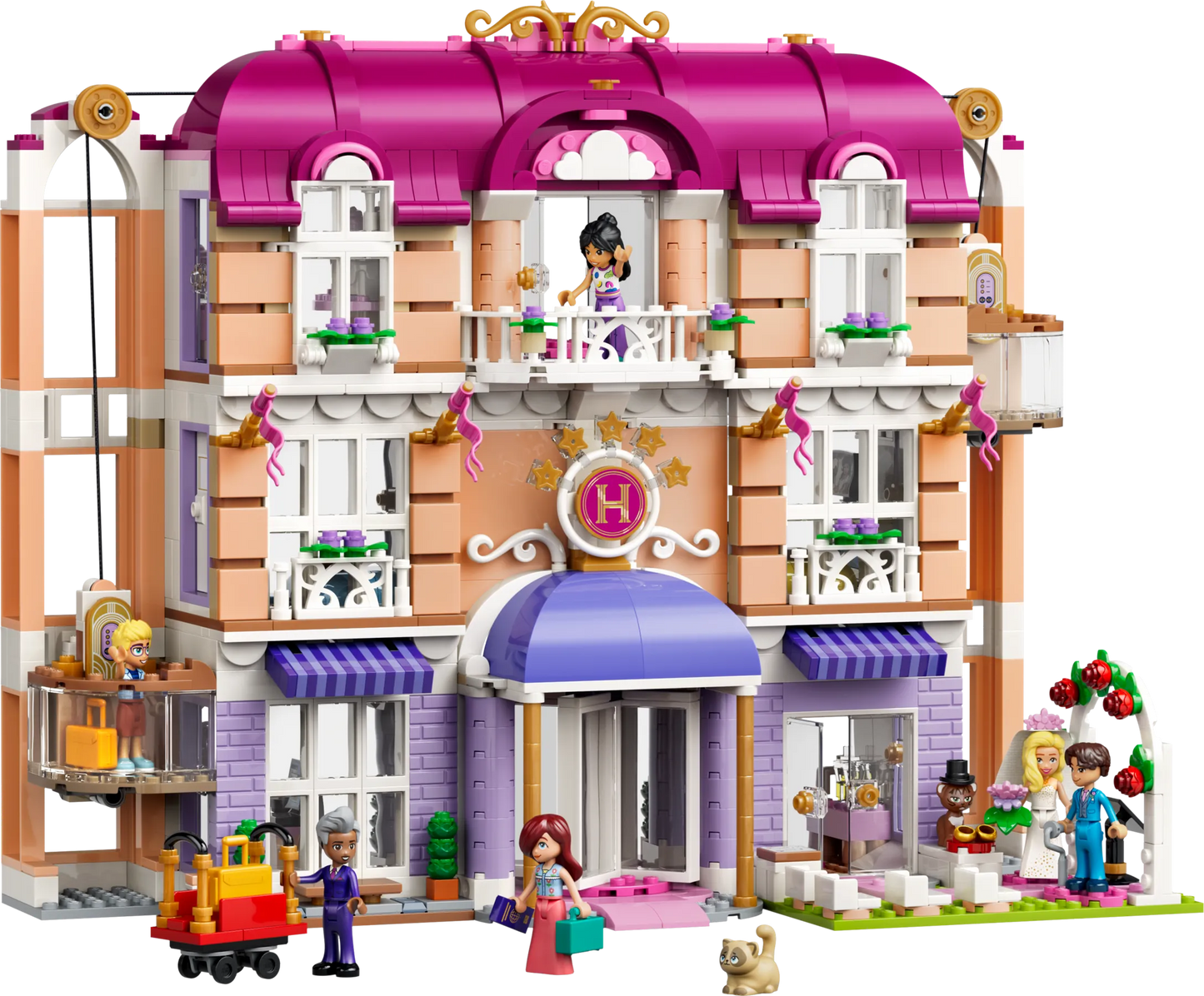 Heartlake City Grand Hotel 42704, Lego Friends