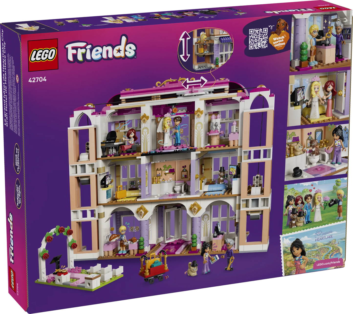 Heartlake City Grand Hotel 42704, Lego Friends