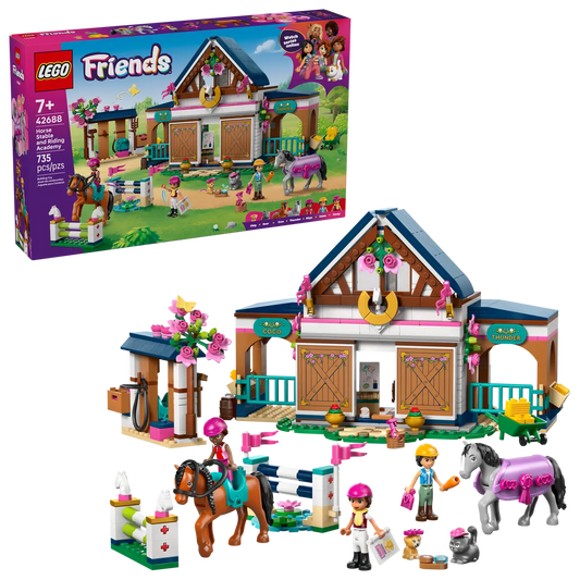 Horse Stable and Riding Academy 42688, Lego Friends