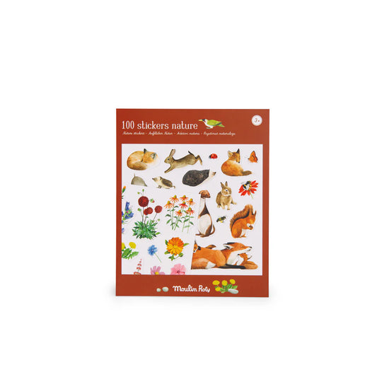 Repositionable stickers, Nature (100 pcs)