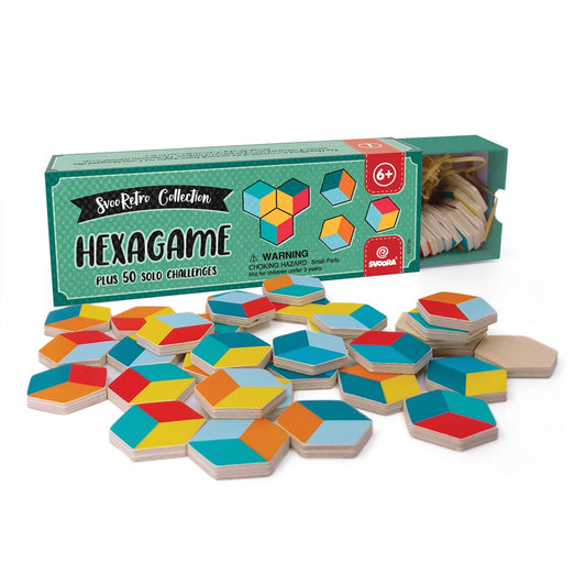 Svoora Retro Collection - HexaGame (with instructions in 6 languages)