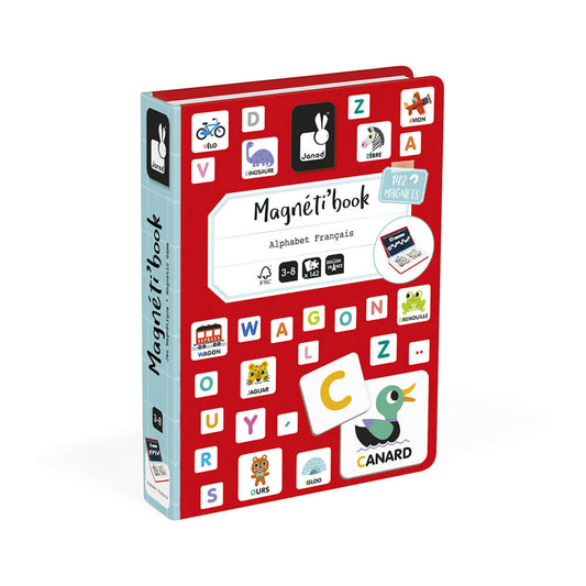 French Alphabet MAGNETI'BOOK Janod - In French