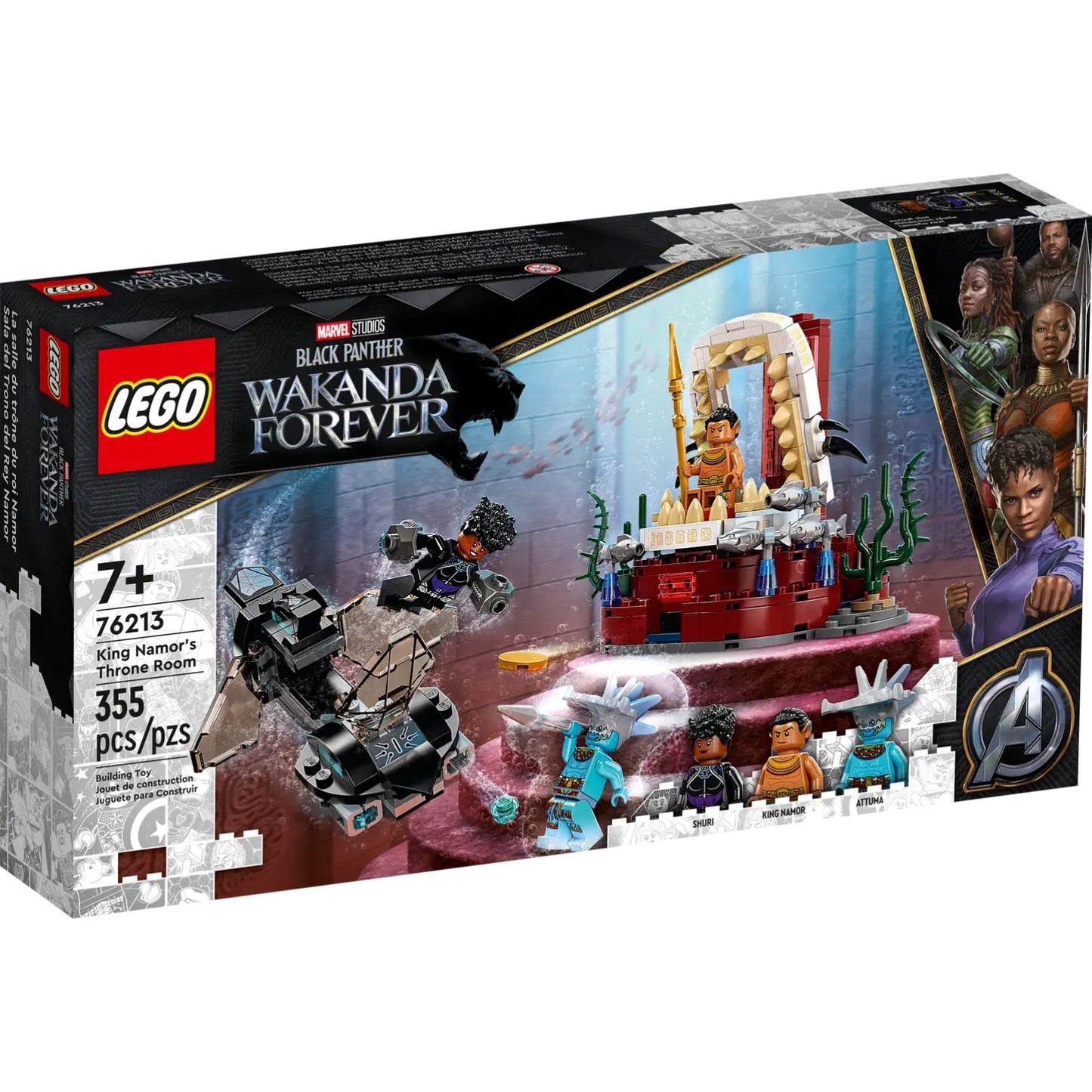 LEGO® Marvel King Namor’s Throne Room 76213