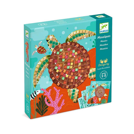 Djeco Collages Caribbean stickers mosaic