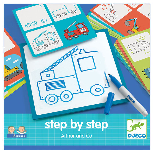 Djeco Eduludo Step by step Arthur and Co