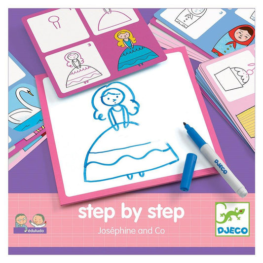 Djeco Eduludo Step by step Josephine and Co