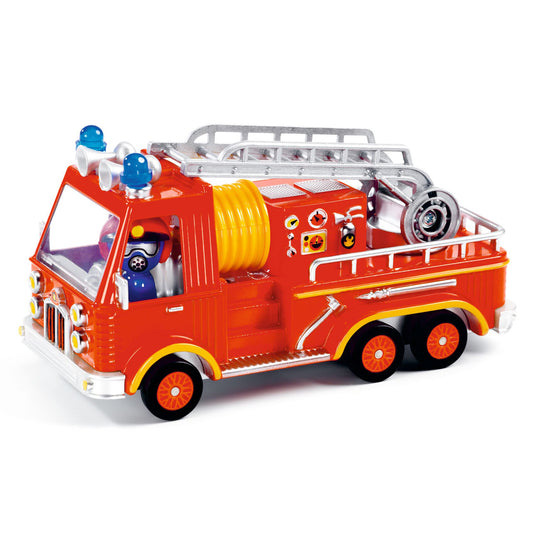 Djeco Crazy motors metal vehicle Captain Fire