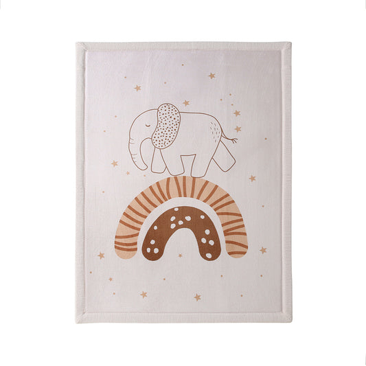 Hakuna Matte Cloud Play Mat - Rainbow Elephant 170 x 120 x 2.5 cm