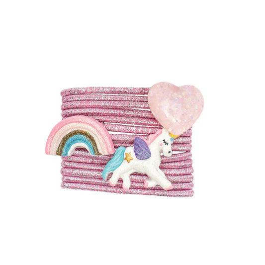 Great Pretenders Chunky Charm Ponytail Holders