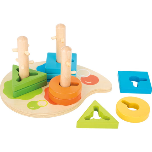 Shapes and Colours Motor Skills Shape-Fitting Game
