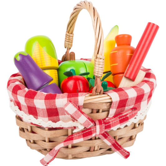 Shopping Basket with Cuttable Fruits, Small foot