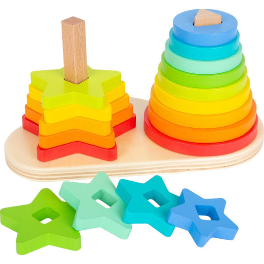 Rainbow Shape-Fitting Game, Small foot