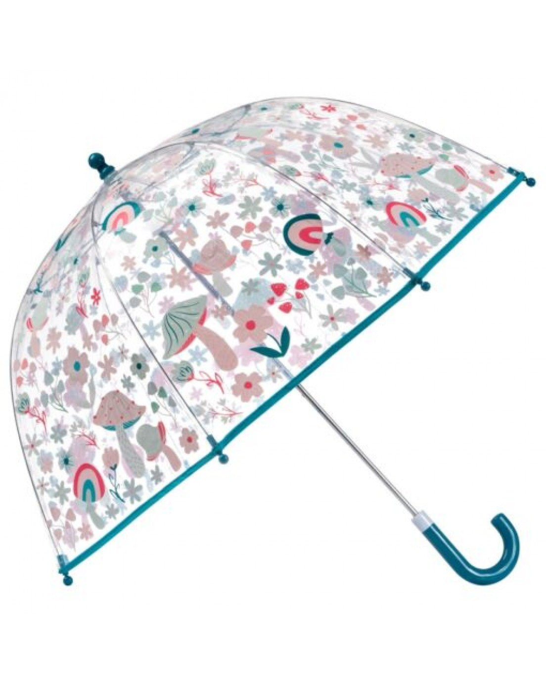 Colour changing clear umbrella