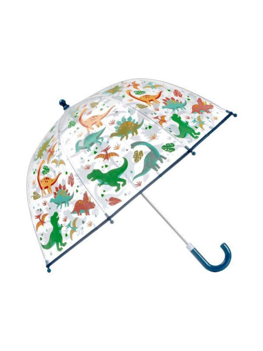 Colour changing clear umbrella