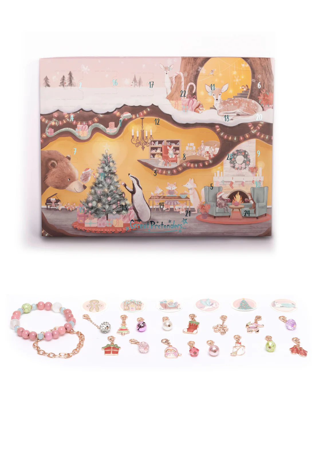 Great Pretenders Build a Bracelet Advent Calendar - Cherished Charms