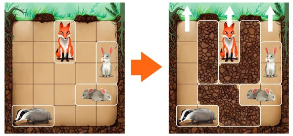 Smartgames Down The Rabbit Hole, Magnetic Travel game