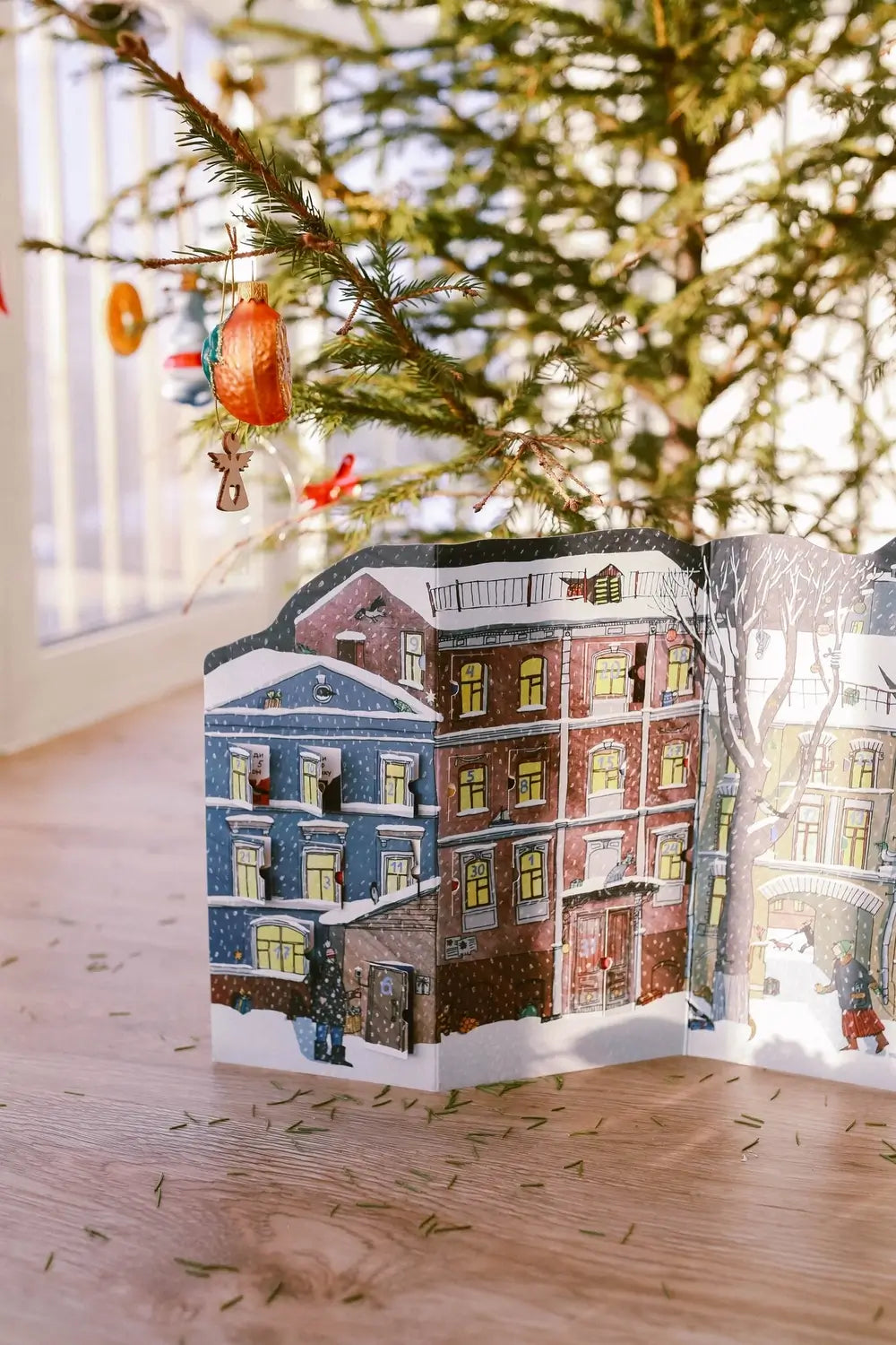 Адвент календарь - виммельбух "Московский дворик"