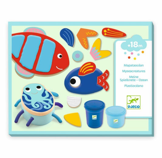 Djeco Art and craft Little ones - Play dough Myseacreatures
