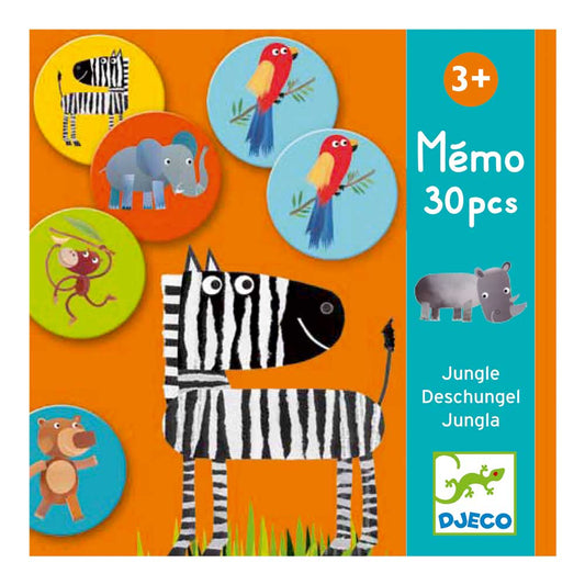 Djeco Educational games Memo - Jungle