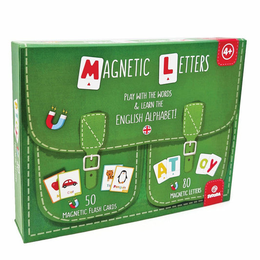 English Magnetic Set Play with the Words & Learn the Letters