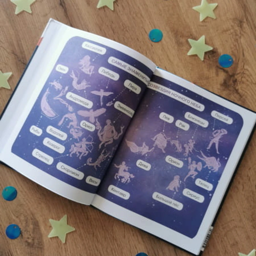 Educational Book for Kids 5+: Space Quick Science Facts Chevostik (RU), MIF