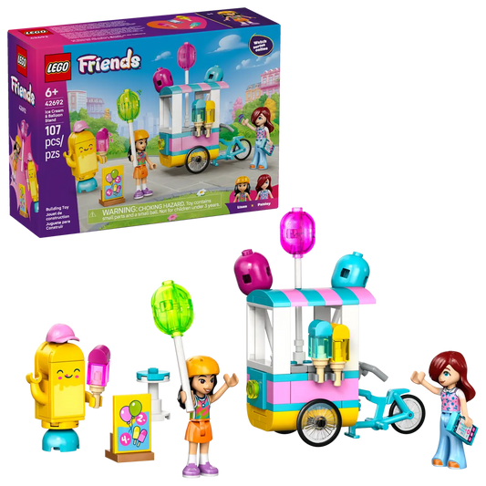 Ice Cream & Balloon Stand 42692, Lego Friends