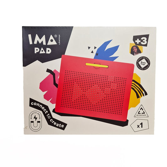 Imanix Magnetic Creation Game: Red Imapad