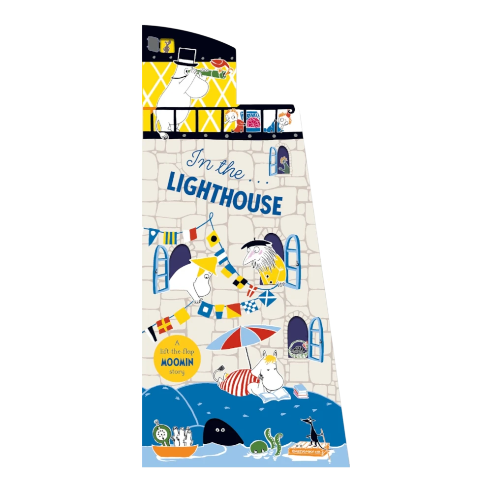 In the Lighthouse, Shaped Board Book for Kids 3+, English Language
