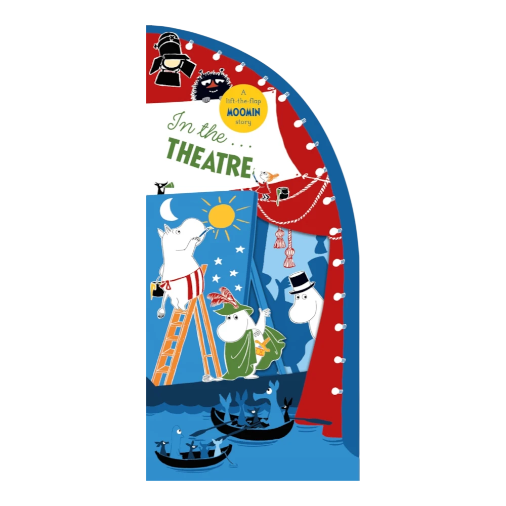 In the Theatre, Board Book for Kids 3+, English Language