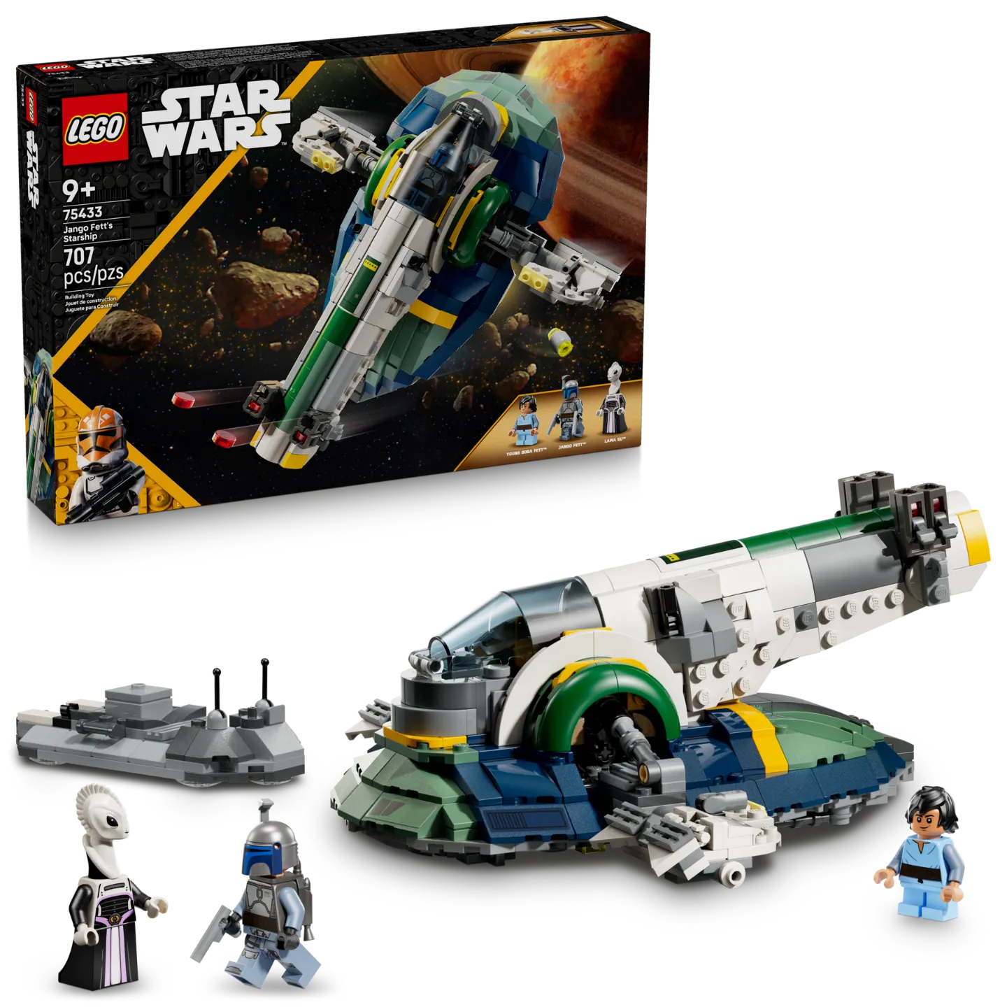 Jango Fett's Starship 75433, Lego Star Wars