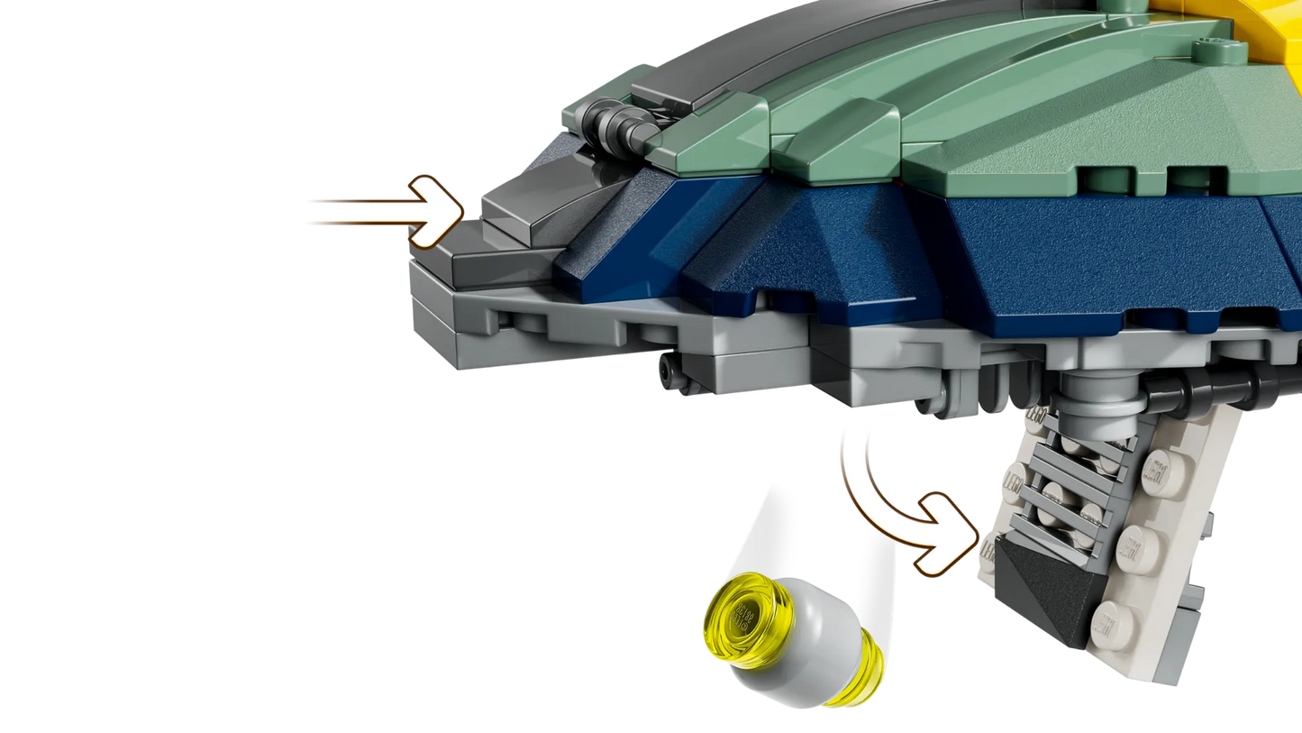 Jango Fett's Starship 75433, Lego Star Wars