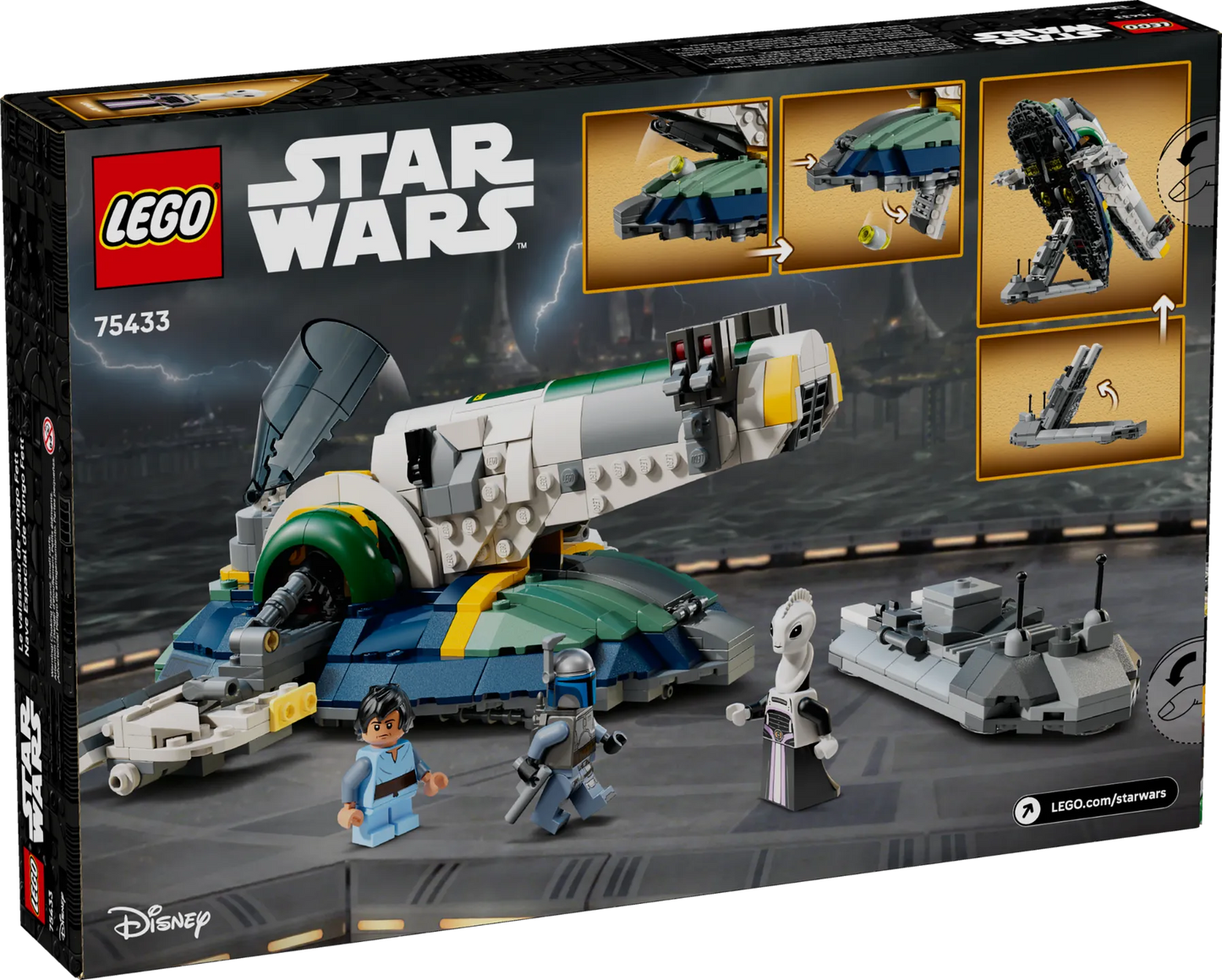 Jango Fett's Starship 75433, Lego Star Wars