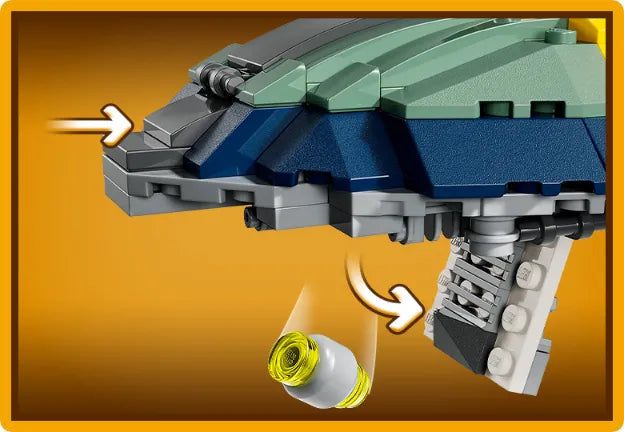 Jango Fett's Starship 75433, Lego Star Wars