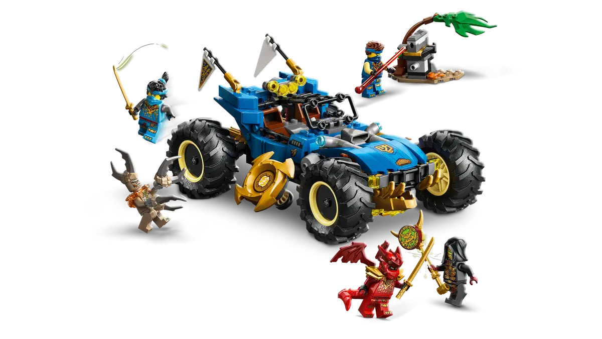 Jay's Transforming Car 71856, Lego NINJAGO