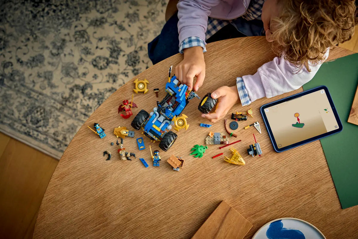 Jay's Transforming Car 71856, Lego NINJAGO