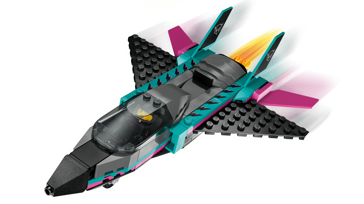 Jet vs. Car 60489, Lego City