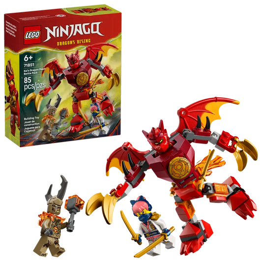 Kais Dragon Mech Battle Pack 71851, Lego NINJAGO