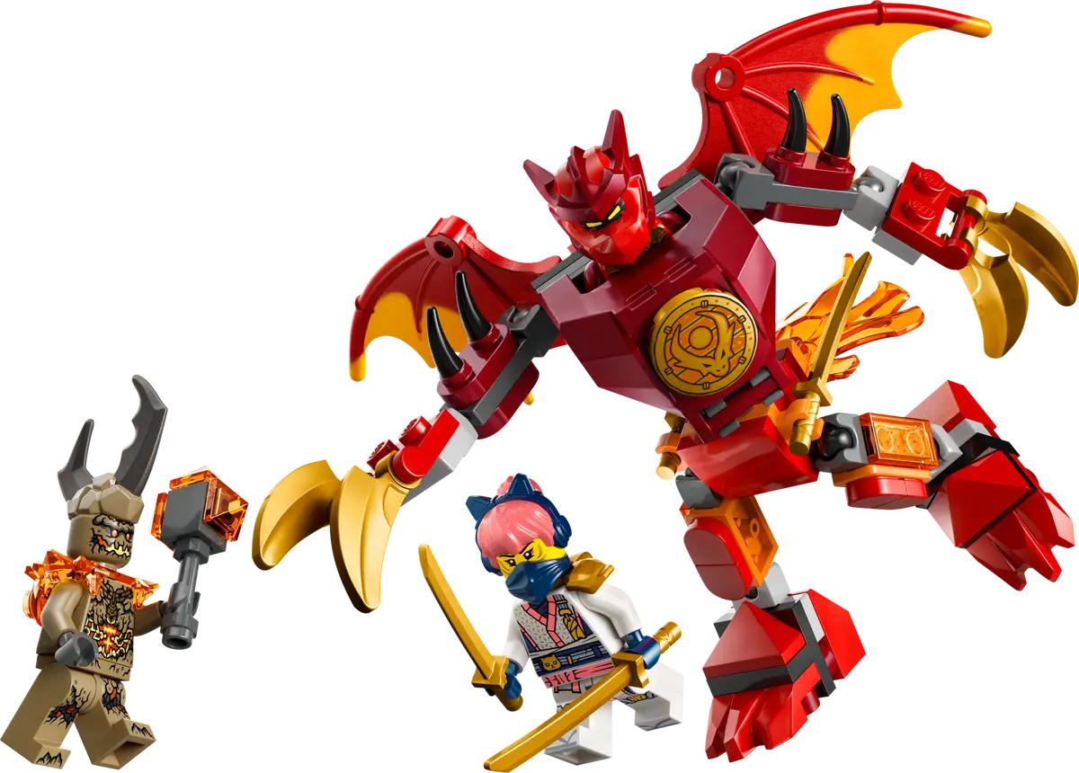 Kais Dragon Mech Battle Pack 71851, Lego NINJAGO