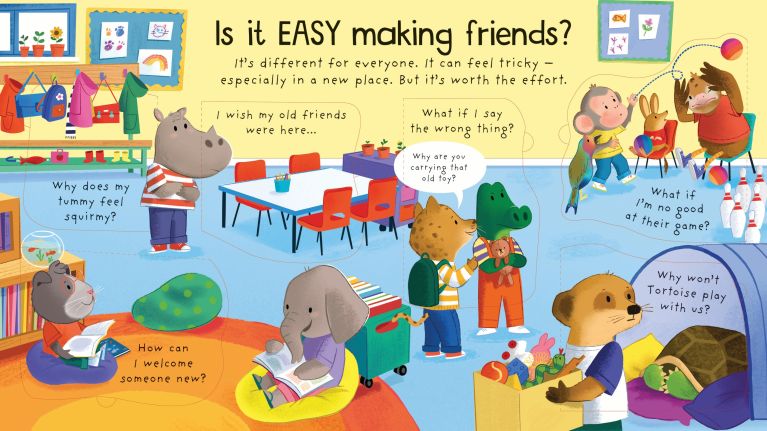 Lift-The-Flap First Questions And Answers: How Can I Make Friends?, Usborne