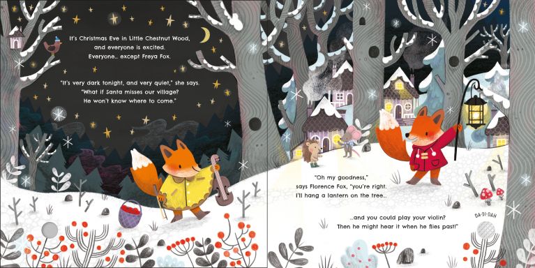 Sensory book: Lights And Sounds Christmas, Usborne