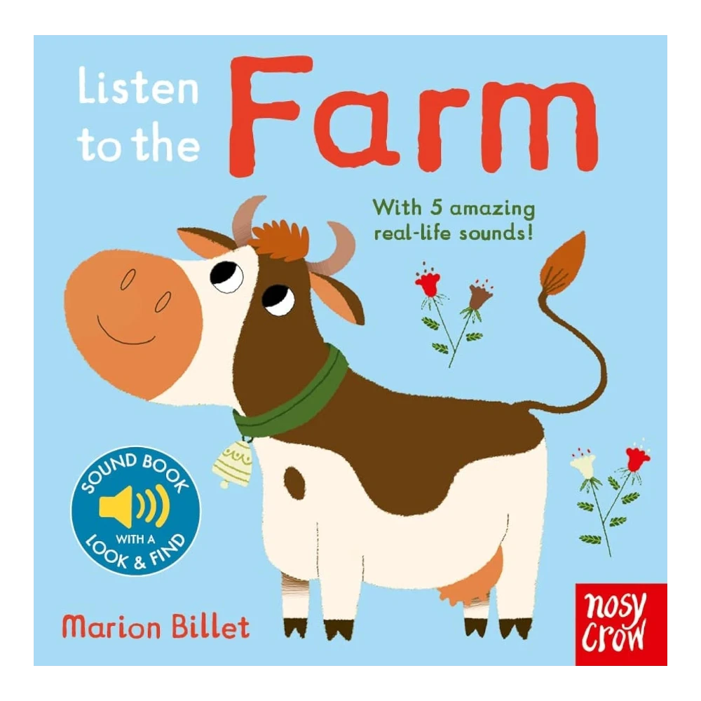 Listen to the Farm, Sound Book for Kids 1+, English Language