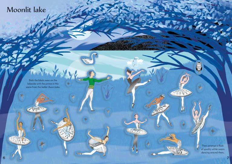 Little First Stickers Ballet, Usborne