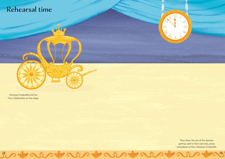 Little First Stickers Ballet, Usborne