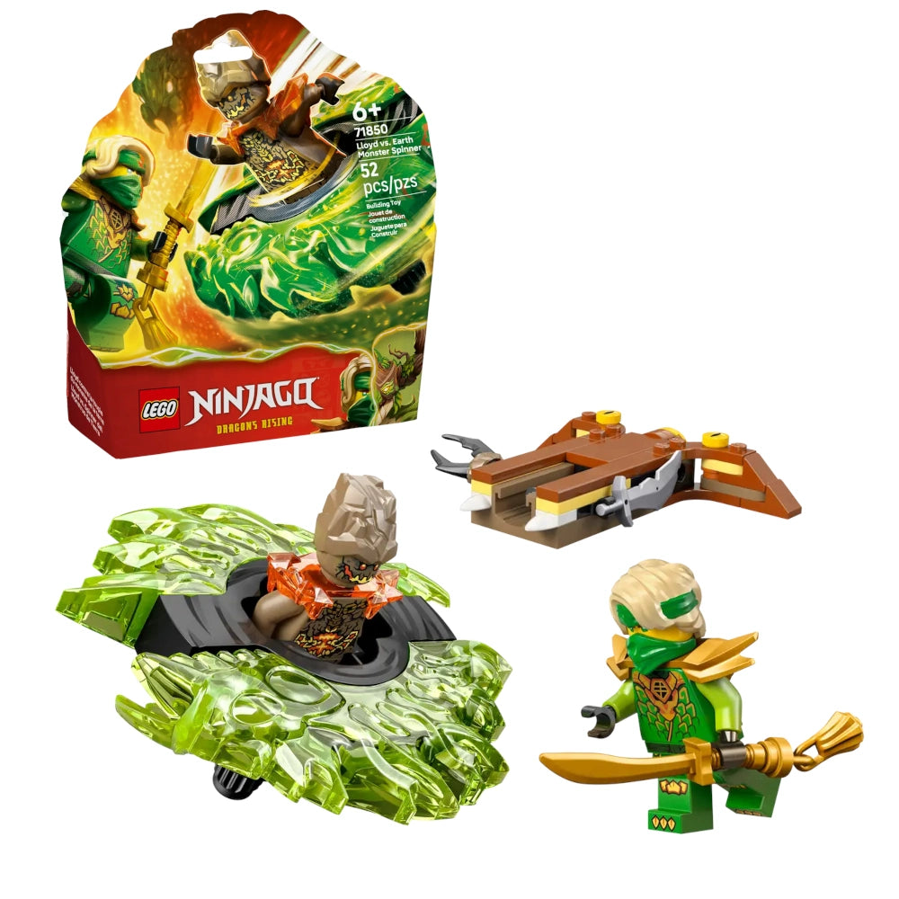 Lloyd vs. Earth Monster Spinner 71850, Lego NINJAGO