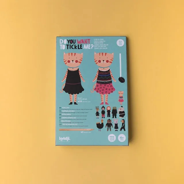 Do You Want to Tickle Me? Scratch Card Activity Set for Kids 4+